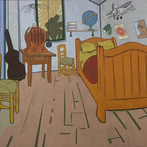 Aladár's bedroom in Arles