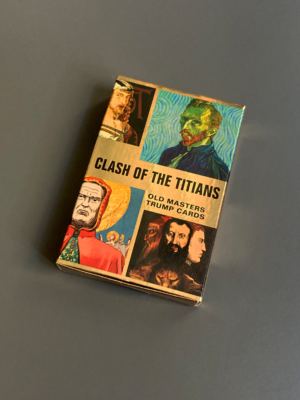 Clash of the Titians: Old Masters Trump Game Cards