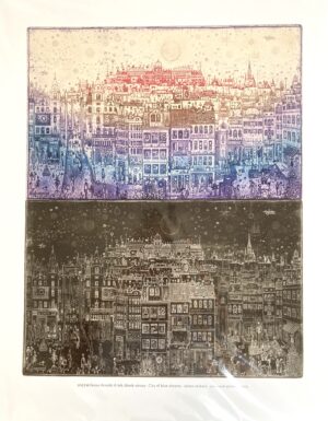 Gross Arnold Budapest giclée print számozott